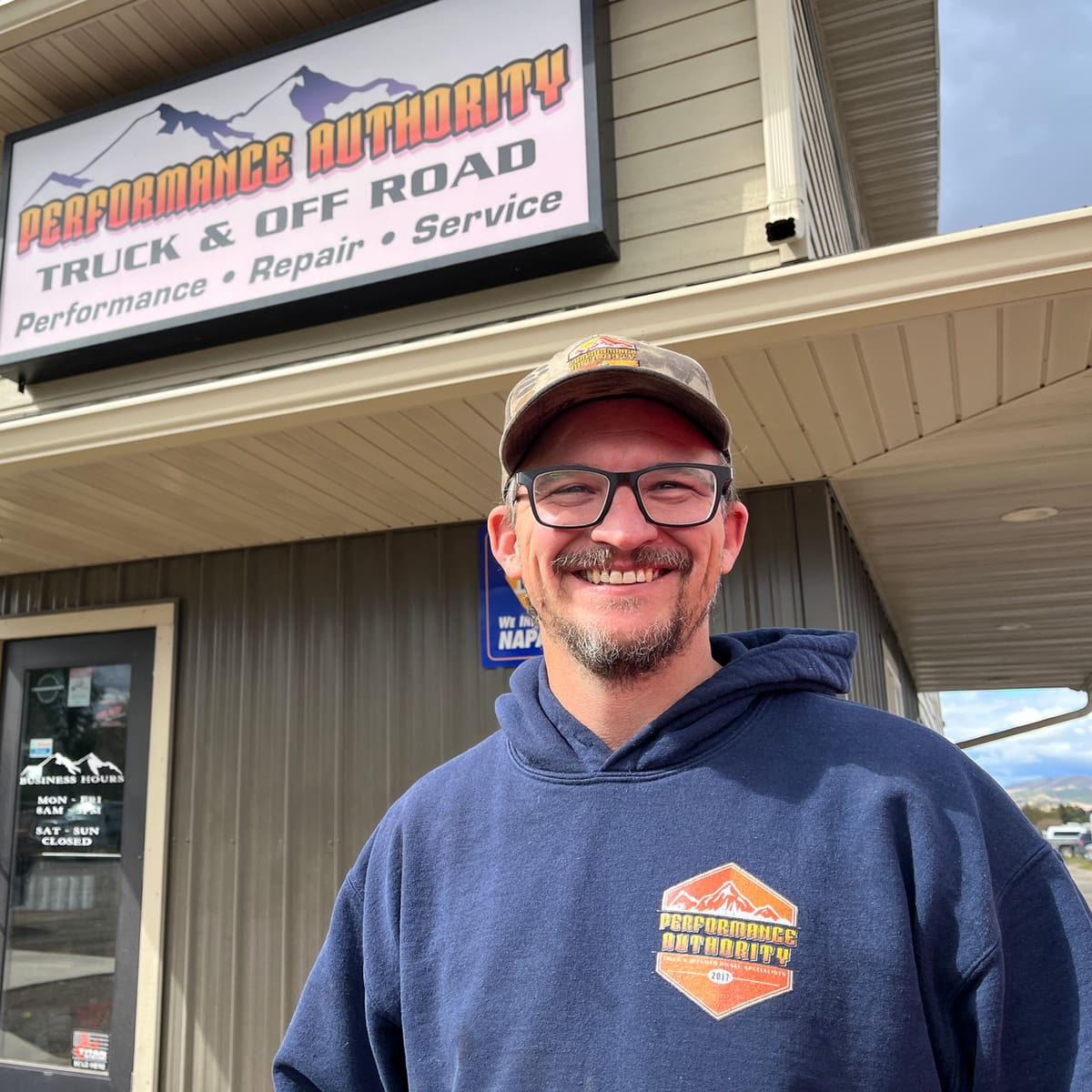 Justin Forty, owner of Performance Authority Truck & Offroad
